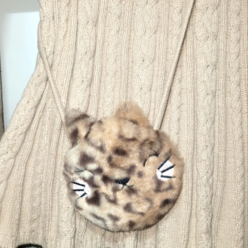 Toddler Girl Sweater Dress w/Purse - Picture 4 of 5